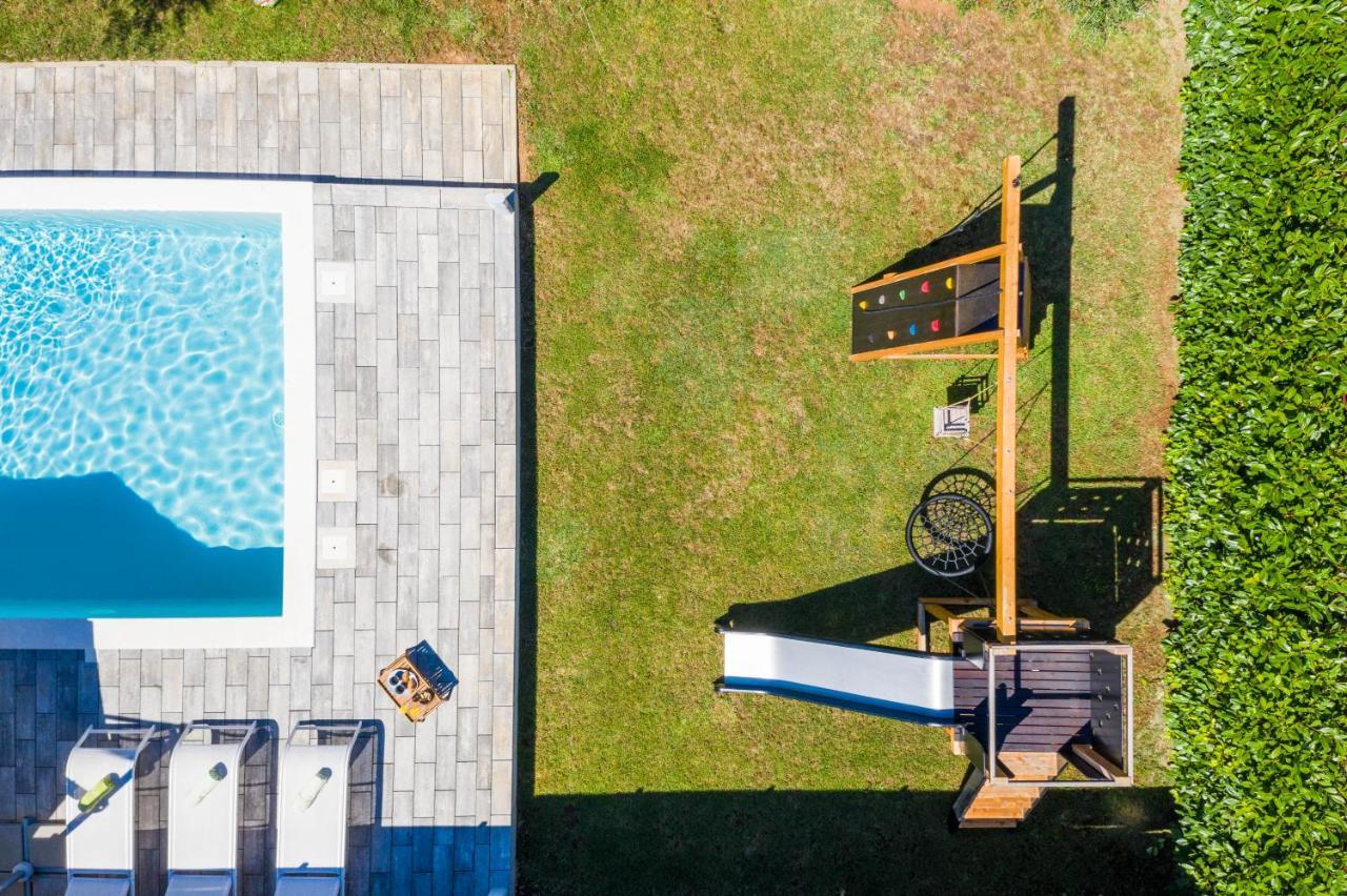 Villa Olea With Heated Pool And Jacuzzi Sukošan Exterior foto